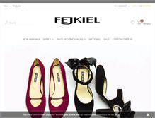 Tablet Screenshot of fejkiel.com